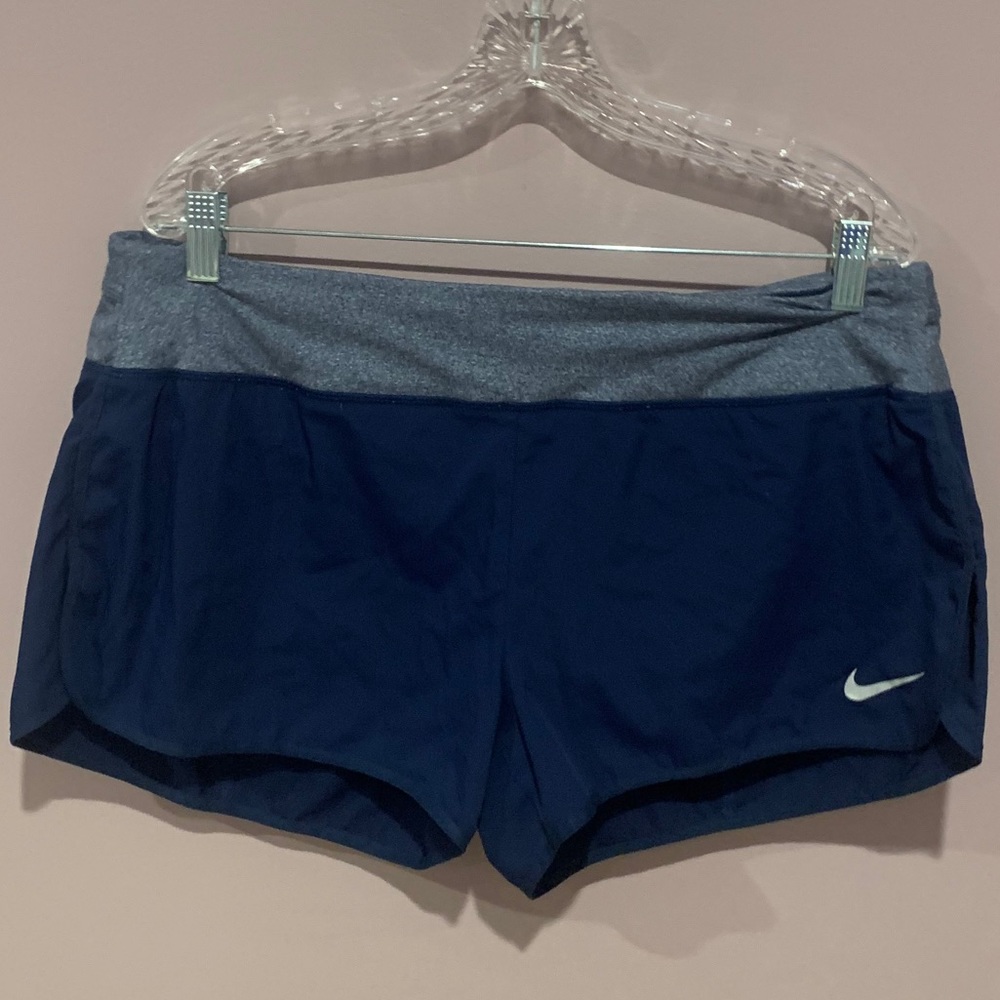 Navy Blue Nike Running Shorts